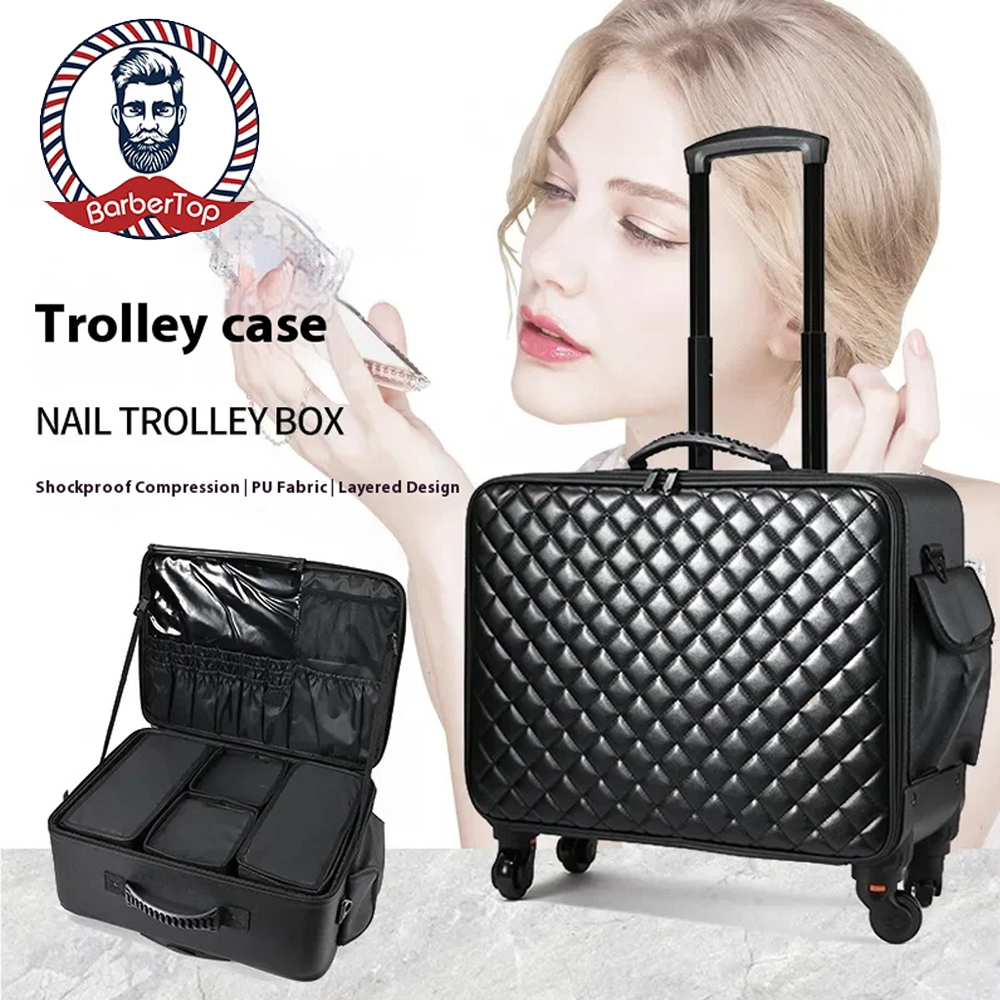Travel Accessories Toiletries - Travel Makeup Artist Bag Luggage Cosmetic
