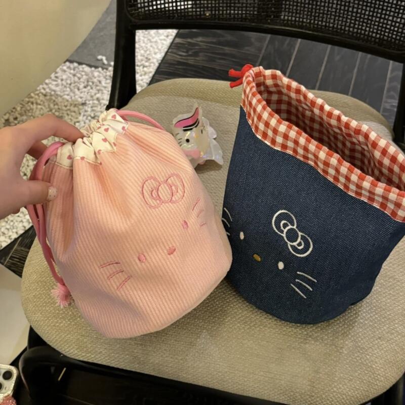 Travel Accessories Toiletries - Sanrio Hello Kitty Portable Cosmetic Pouch