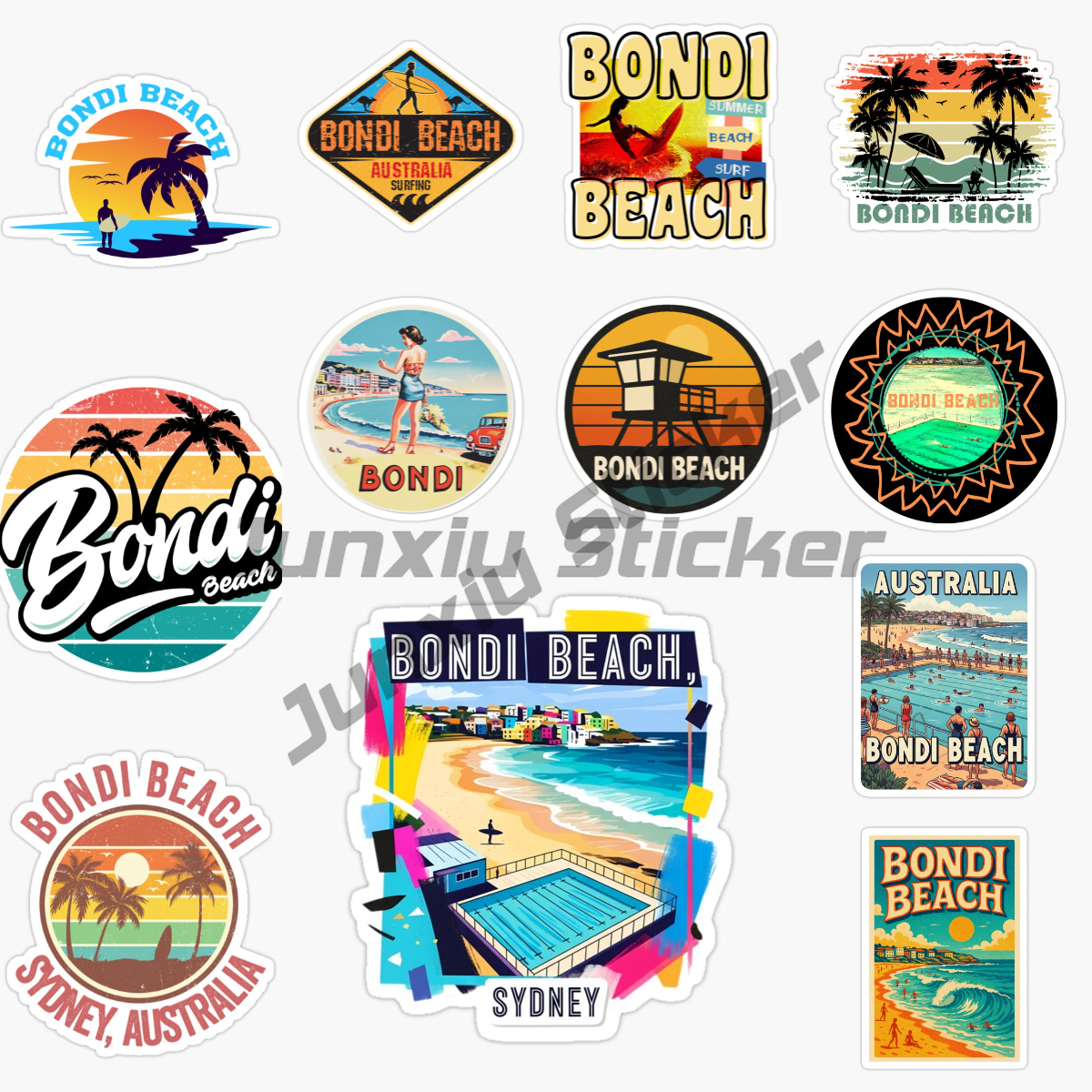 Travel Accessories Australia - SYDNEY AUSTRALIA Scenic Travel Car Sticker