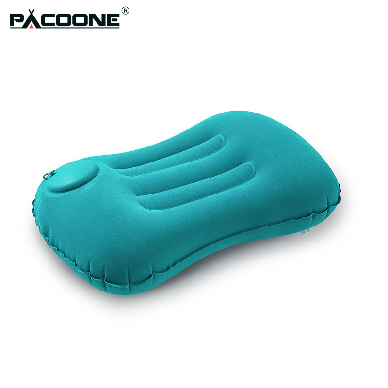 Travel Pillow Inflatable - PACOONE Inflatable Pillow Lightweight Portable Quick