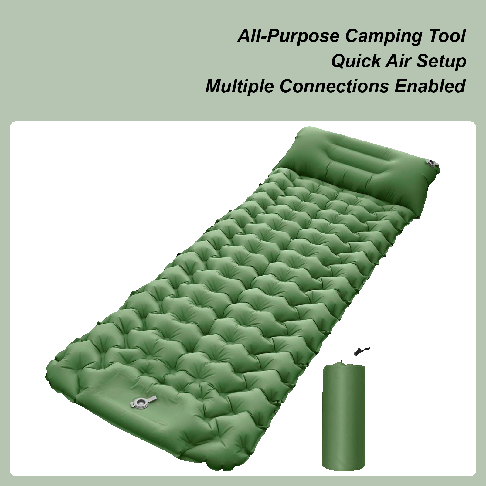 Travel Pillow Inflatable - Inflatable Sleeping Pad For Camping Compact