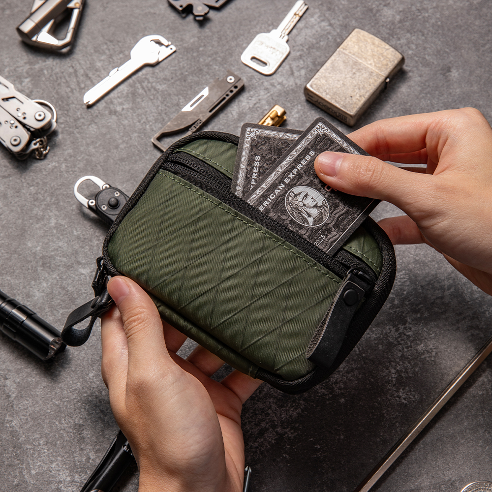 Money Belt Hidden - Small EDC Wallet Pouch EDC Pocket