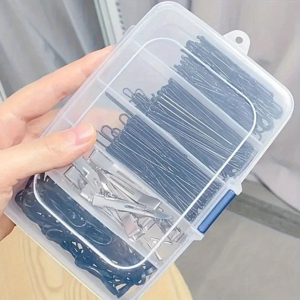 2pc Clear 5-grid Portable Plas - Accessories Travel Jewelry Box ulasan dan harga