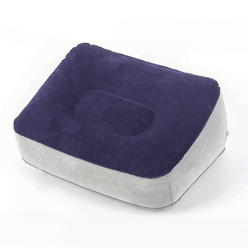 1pc Inflatable Foot Rest Pillo - Travel Pillow Inflatable ulasan dan harga