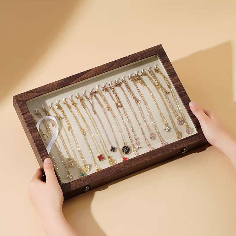 Wood Jewelry Box For Wedding M - Accessories Travel Jewelry Box ulasan dan harga