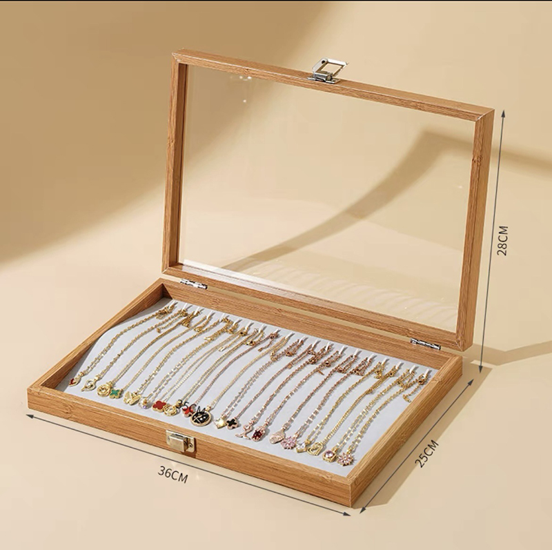 Wood Jewelry Box For Wedding M - Accessories Travel Jewelry Box ulasan dan harga