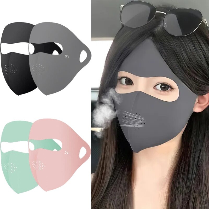 New Full-Face UV Face Mask Reu - Travel Accessories Aesthetic ulasan dan harga