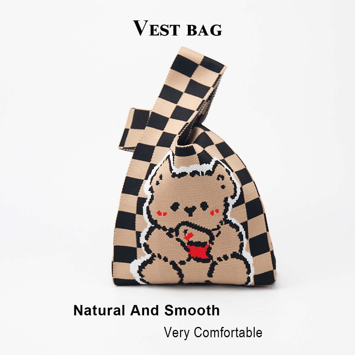 Cute Knitted Handbag for Girls - Travel Accessories For Girls ulasan dan harga