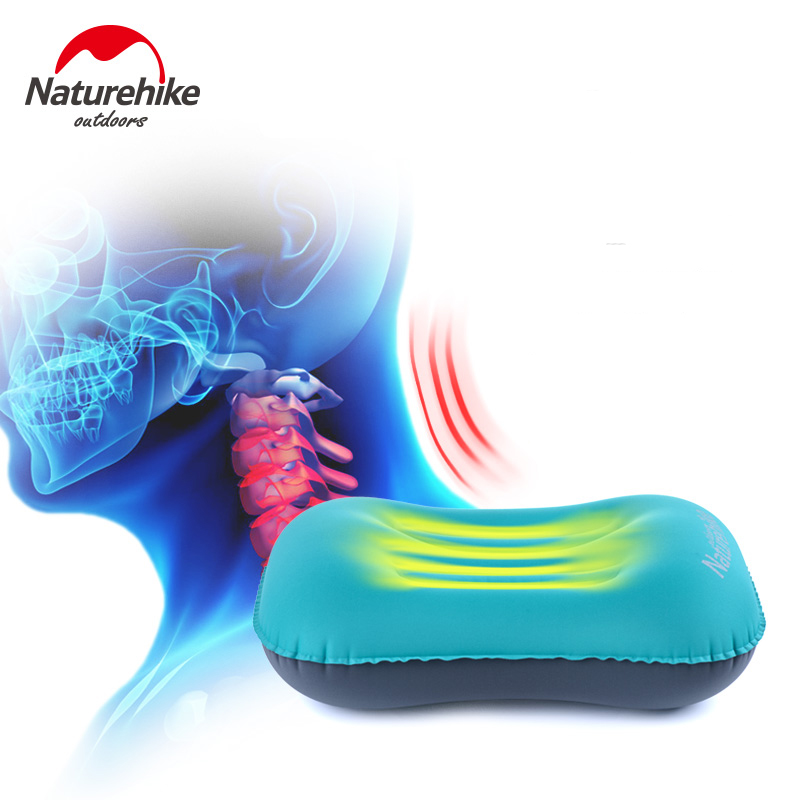Naturehike Portable TPU Polyse - Travel Pillow Inflatable ulasan dan harga