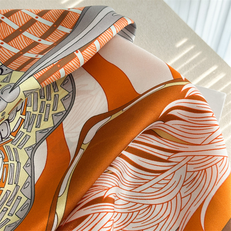 Designer Silk Scarf Women Spri - Travel Accessories Aesthetic ulasan dan harga