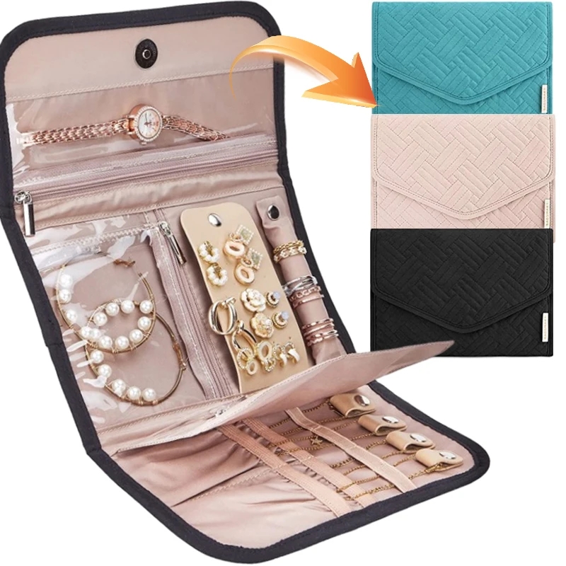 Travel Jewelry Storage Organiz - Accessories Travel Jewelry Box ulasan dan harga