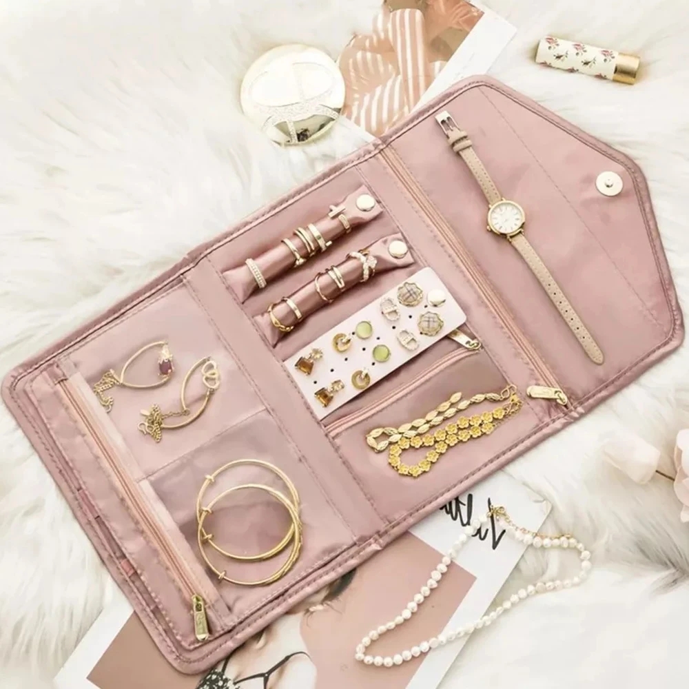 Travel Jewelry Storage Organiz - Accessories Travel Jewelry Box ulasan dan harga