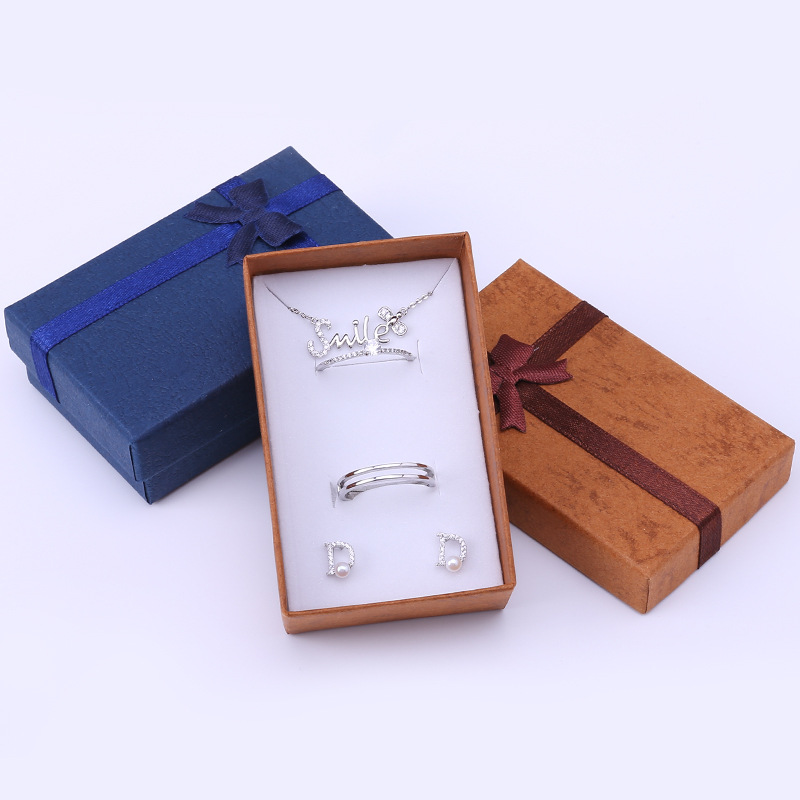 10pcs Bulk Paper Organizer Box - Accessories Travel Jewelry Box ulasan dan harga