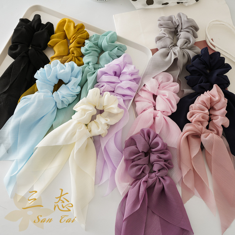 1Pc Fashion 25cm Chiffon Long  - Travel Accessories Aesthetic ulasan dan harga