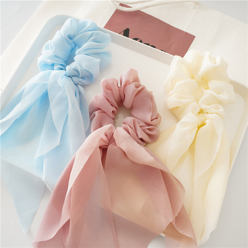 1Pc Fashion 25cm Chiffon Long  - Travel Accessories Aesthetic ulasan dan harga