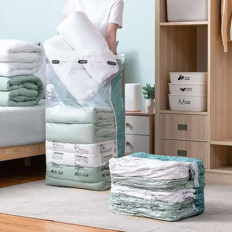 3-5PC No Need Pump Vacuum Bags - Travel Accessories You Need ulasan dan harga