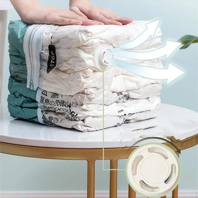 3-5PC No Need Pump Vacuum Bags - Travel Accessories You Need ulasan dan harga