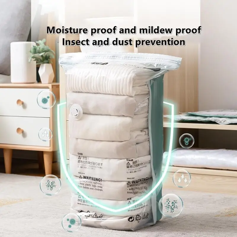 3-5PC No Need Pump Vacuum Bags - Travel Accessories You Need ulasan dan harga