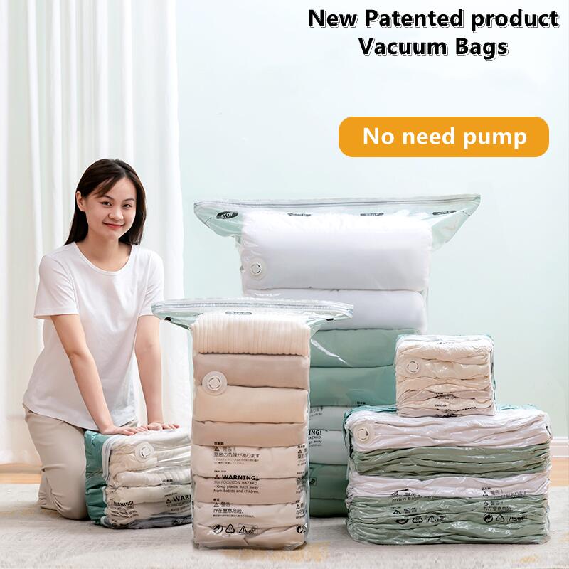 No Need Pump Vacuum Bags Large - Travel Accessories You Need ulasan dan harga