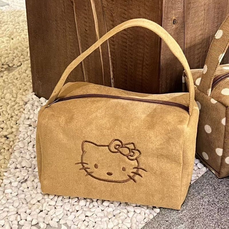 Sanrio Hello Kitty Makeup Bag  - Travel Accessories Toiletries ulasan dan harga