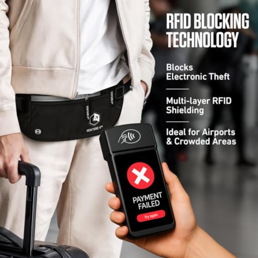 Money Belt for Travel Slim Hid - Money Belt Hidden ulasan dan harga