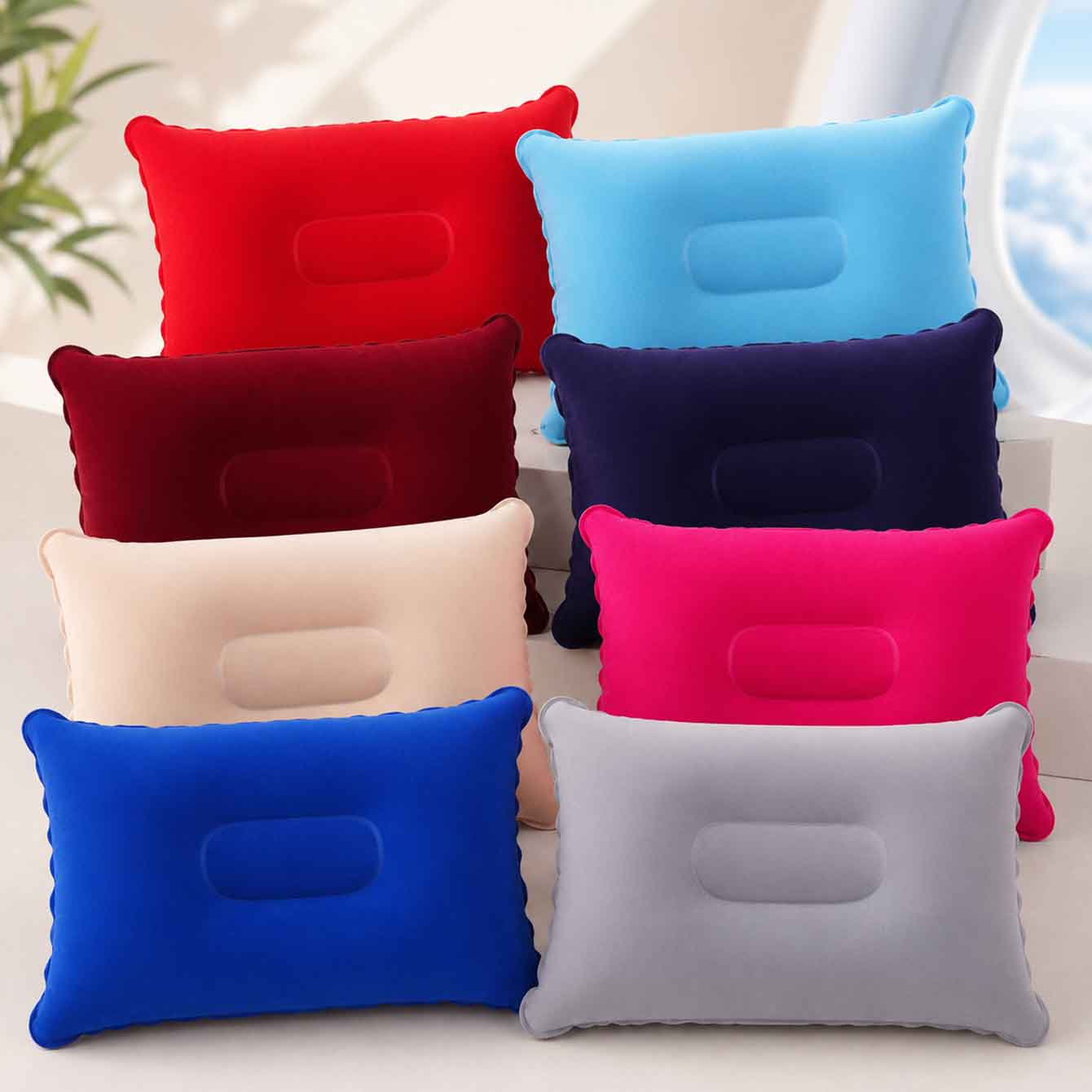 2 Pack Ultralight Inflatable P - Travel Pillow Inflatable ulasan dan harga