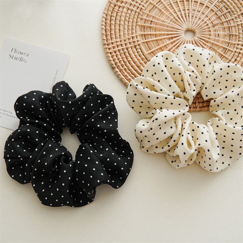 11cm/14cm Dot Cloth Scrunchies - Travel Accessories Aesthetic ulasan dan harga