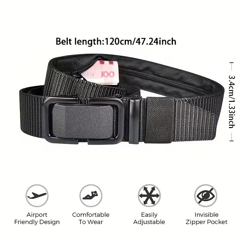 New Travel Cash Anti Theft Bel - Money Belt Hidden ulasan dan harga