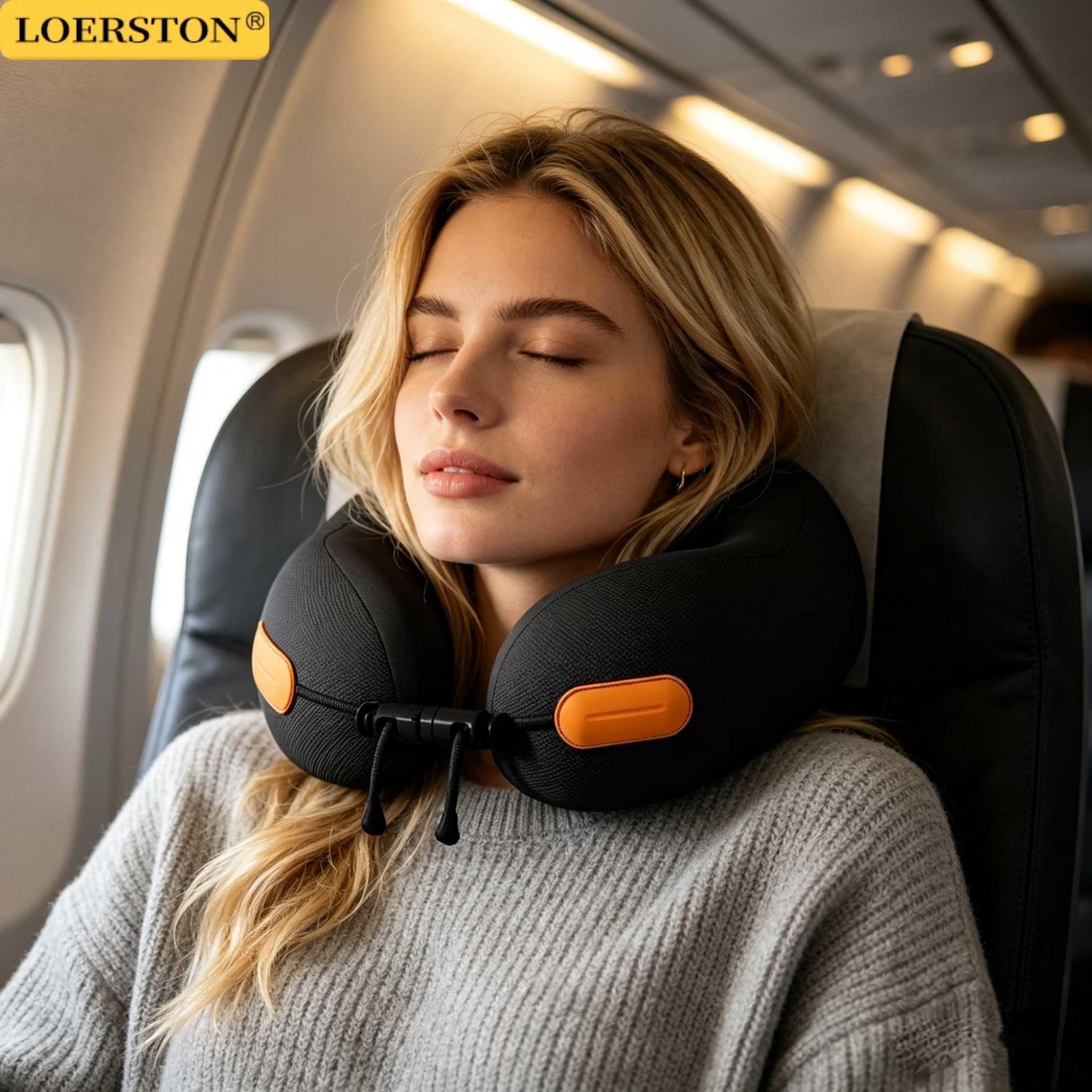 Memory Foam U-Shaped Pillow Tr - Travel Pillow Inflatable ulasan dan harga