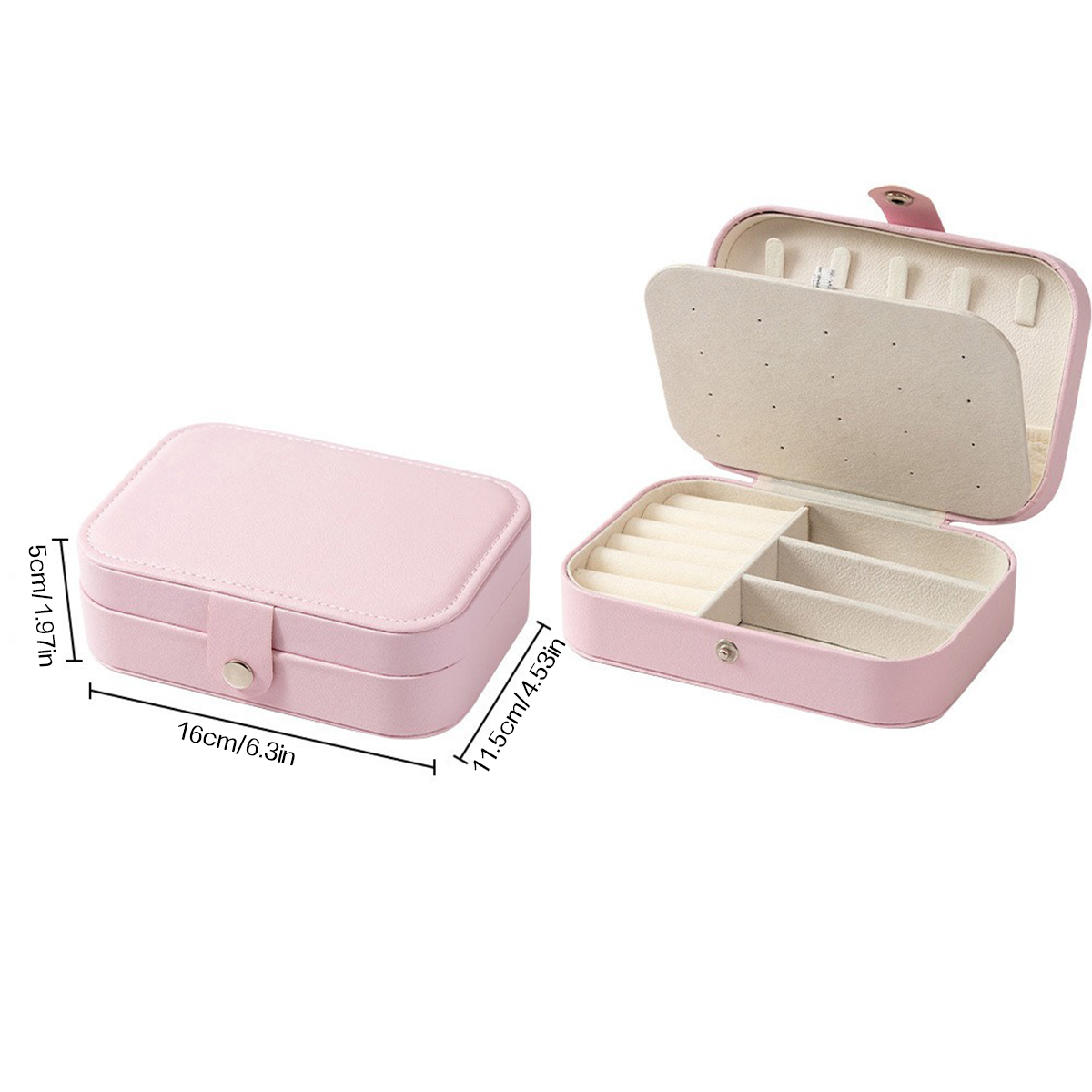 New Portable Multi-Compartment - Accessories Travel Jewelry Box ulasan dan harga