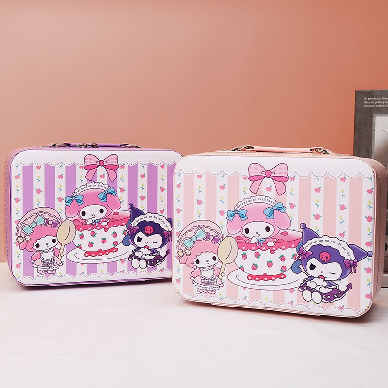 Sanrio Hello Kitty Cosmetic Ba - Travel Accessories Toiletries ulasan dan harga