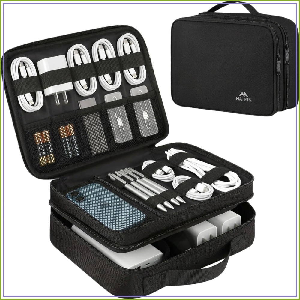 Electronics Organizer Travel C - Travel Accessories And Bags ulasan dan harga