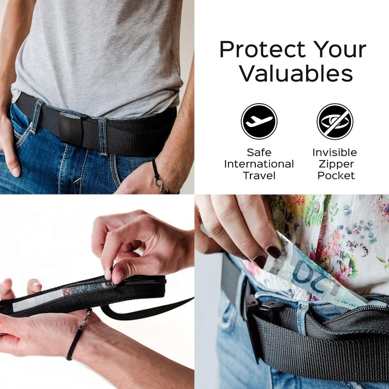 Travel Security Belt with Hidd - Money Belt Hidden ulasan dan harga