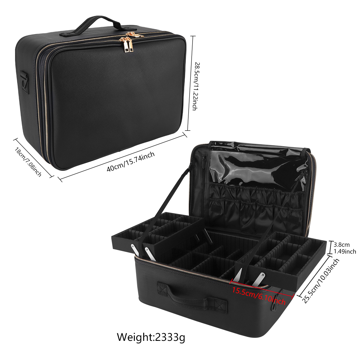 Women Travel Cosmetic Case Org - Travel Accessories Toiletries ulasan dan harga