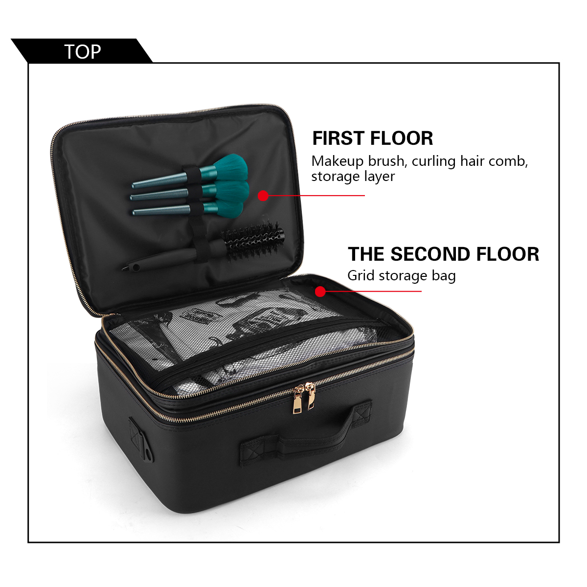 Women Travel Cosmetic Case Org - Travel Accessories Toiletries ulasan dan harga
