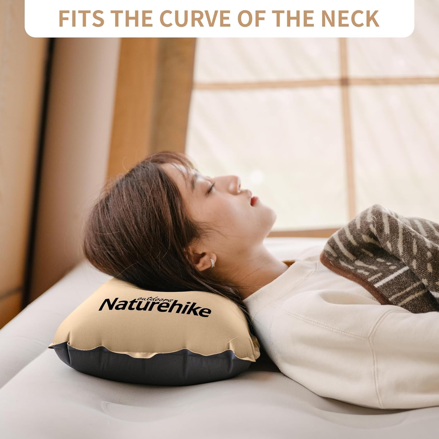 Naturehike Camping Inflatable  - Travel Pillow Inflatable ulasan dan harga