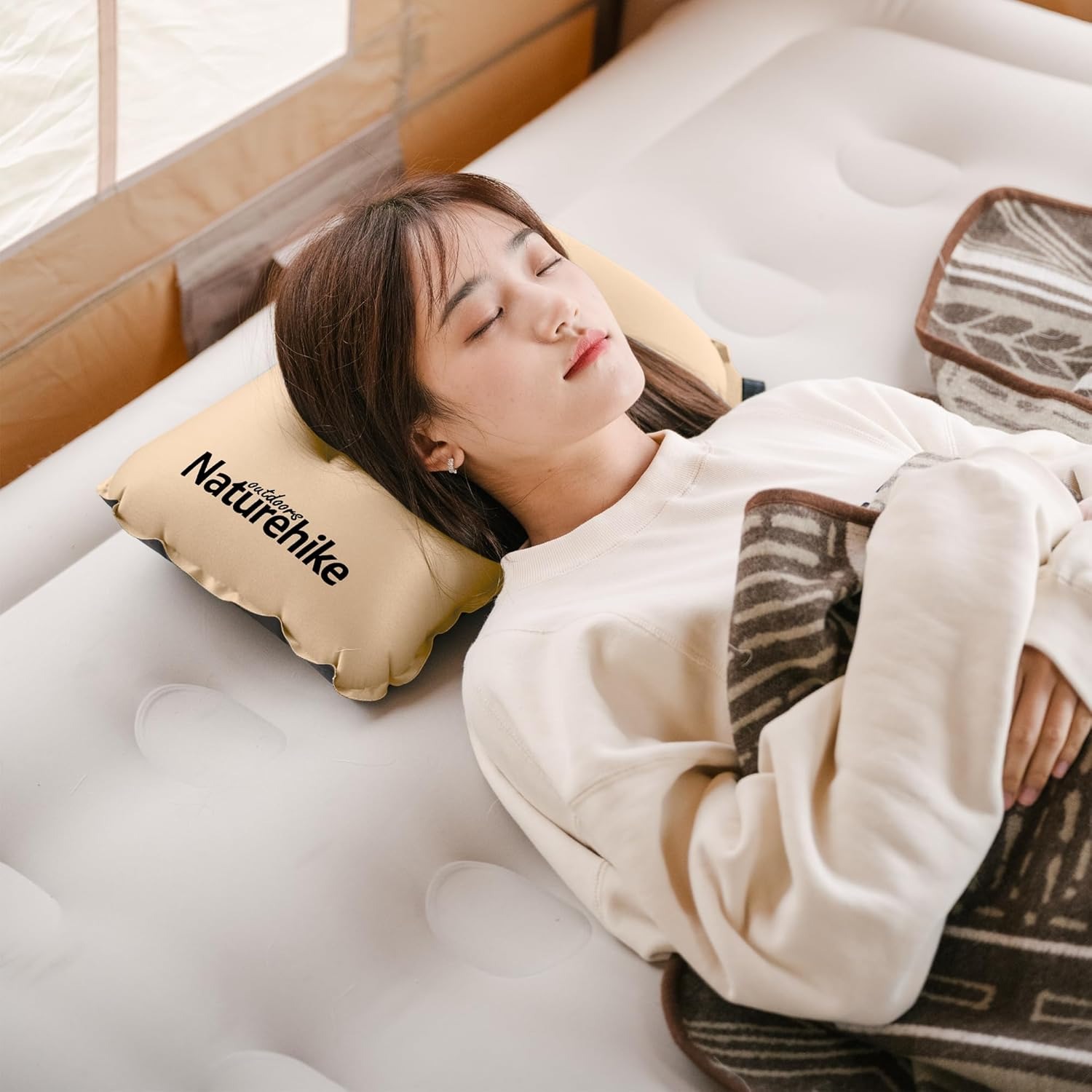 Naturehike Camping Inflatable  - Travel Pillow Inflatable ulasan dan harga