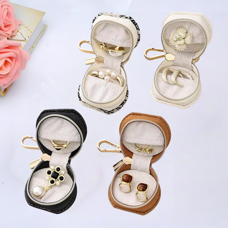 Portable Mini Jewelry Box, Tra - Accessories Travel Jewelry Box ulasan dan harga