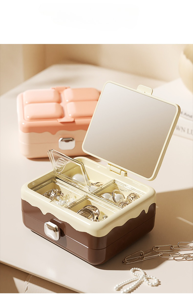 Portable Jewelry Organizer Min - Accessories Travel Jewelry Box ulasan dan harga