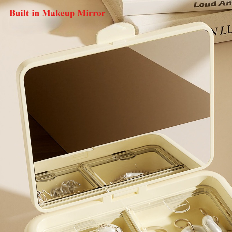 Portable Jewelry Organizer Min - Accessories Travel Jewelry Box ulasan dan harga