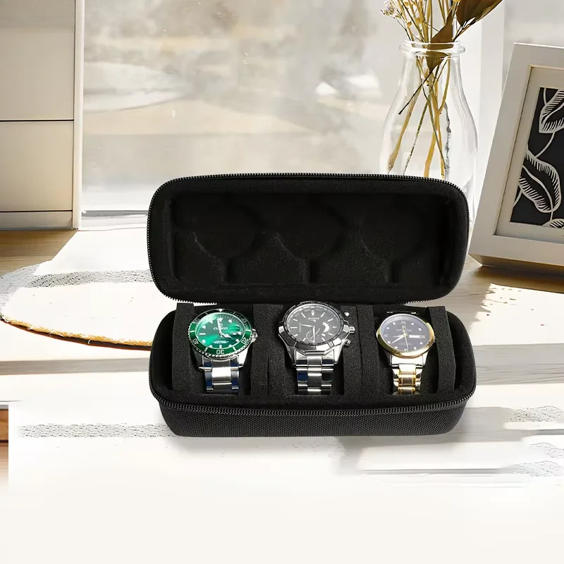 Travel Case for Watch with 3 S - Accessories Travel Jewelry Box ulasan dan harga