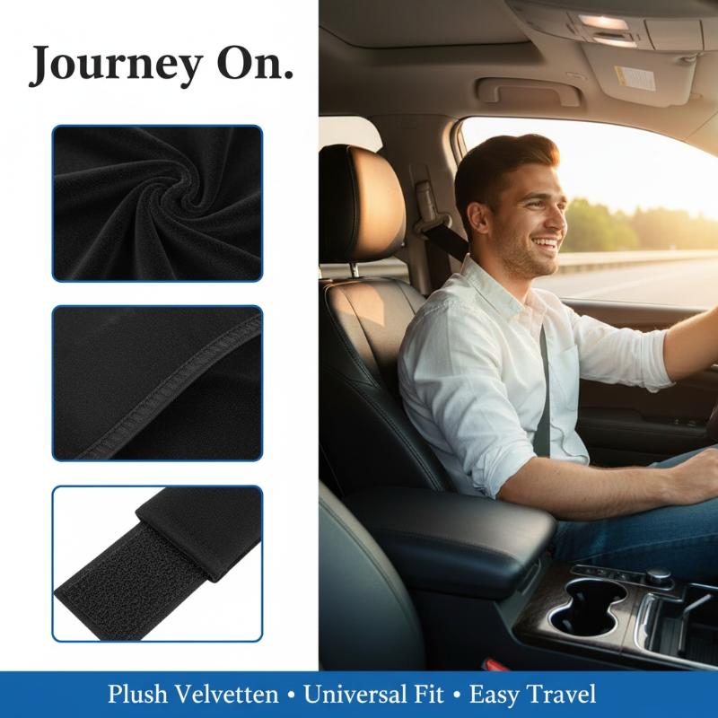 1/2pcs Soft Seat Belt Covers C - Travel Accessories In Car ulasan dan harga