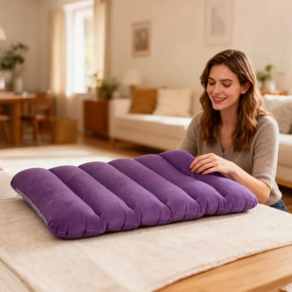 Portable Inflatable Travel Bac - Travel Pillow Inflatable ulasan dan harga