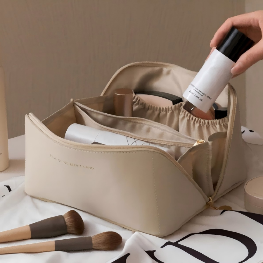 Large Capacity Waterproof Make - Travel Accessories Toiletries ulasan dan harga