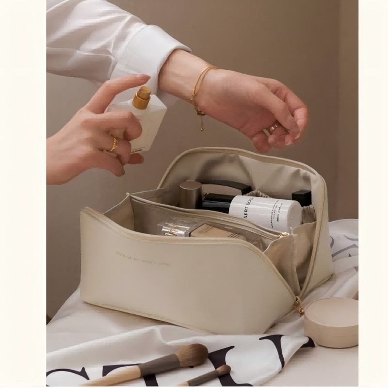 Large Capacity Waterproof Make - Travel Accessories Toiletries ulasan dan harga