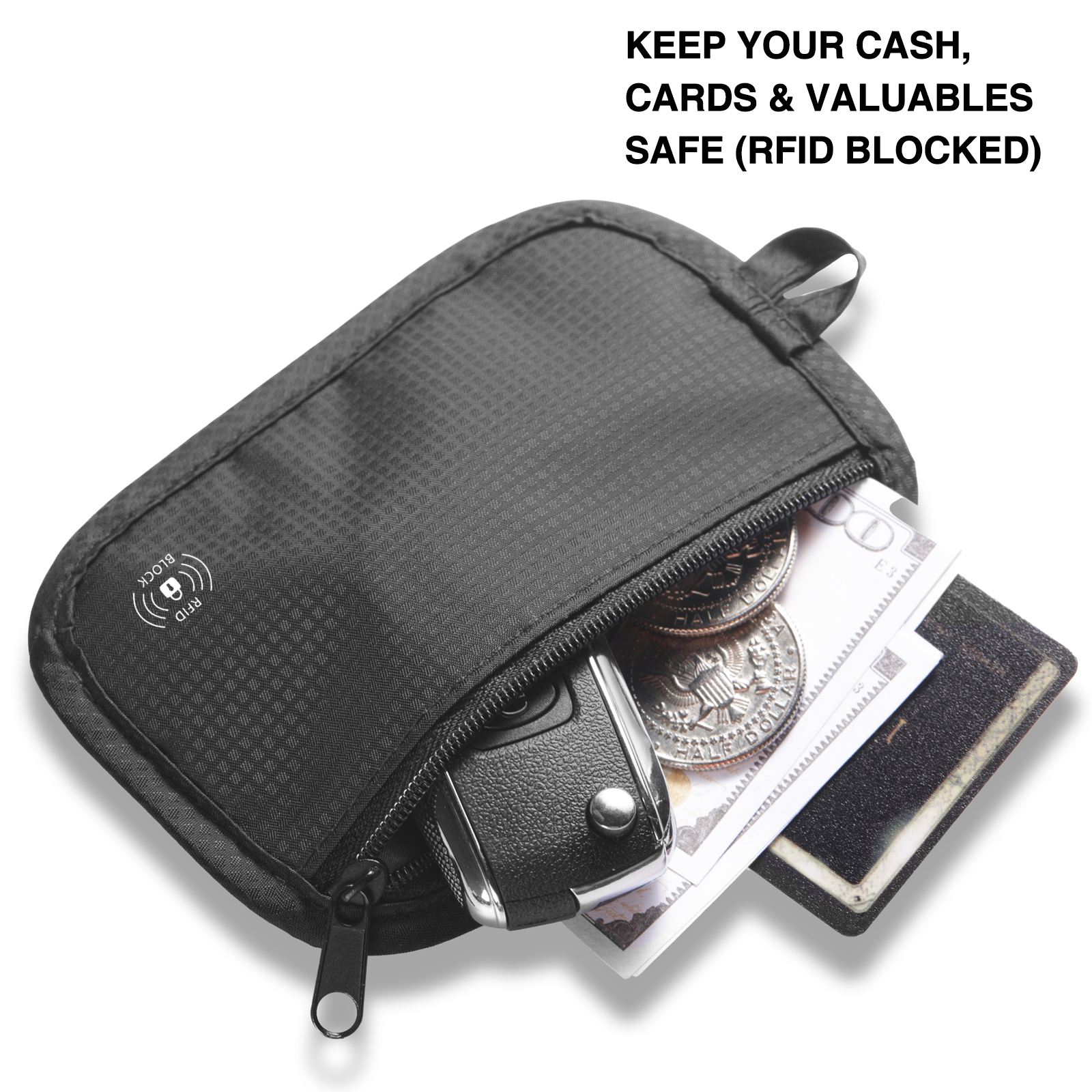 RFID Blocking Lightweight Hidd - Money Belt Hidden ulasan dan harga