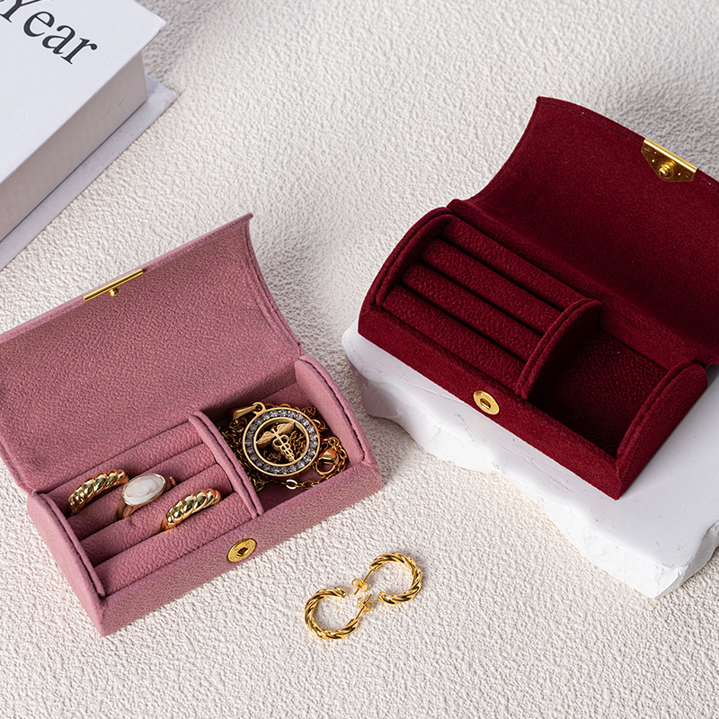 Arched Portable Jewelry Storag - Accessories Travel Jewelry Box ulasan dan harga
