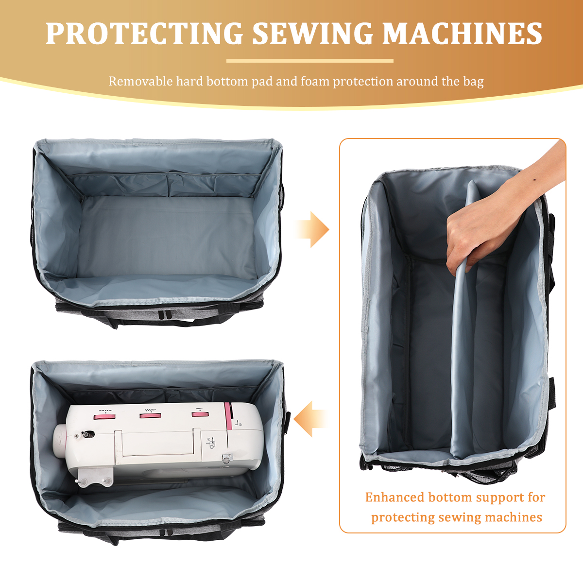 KOKNIT Sewing Machine Carrying - Travel Accessories And Bags ulasan dan harga
