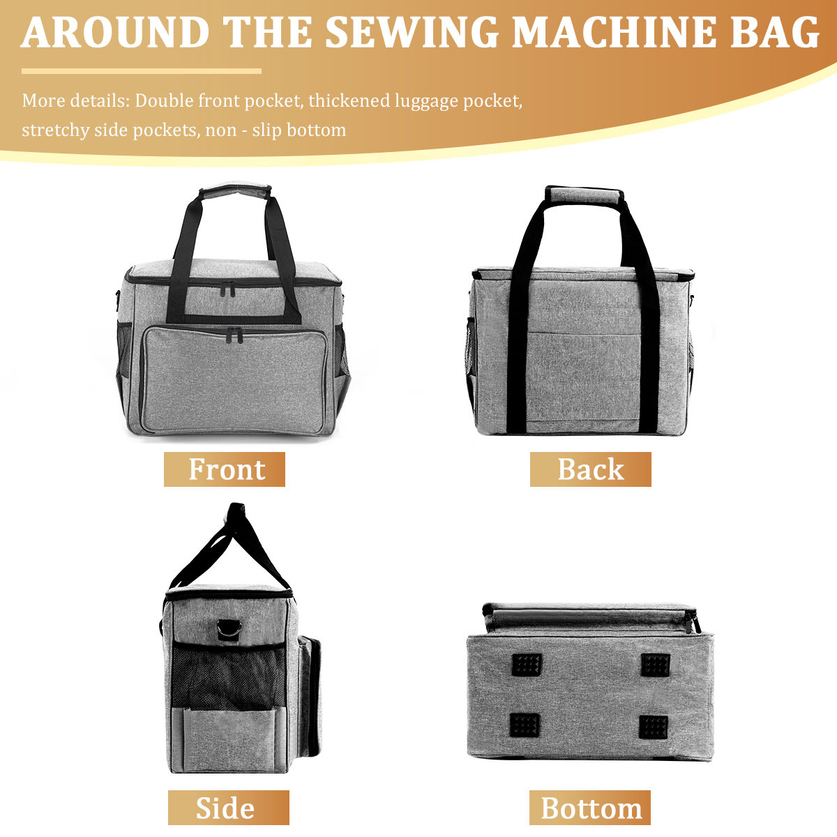 KOKNIT Sewing Machine Carrying - Travel Accessories And Bags ulasan dan harga
