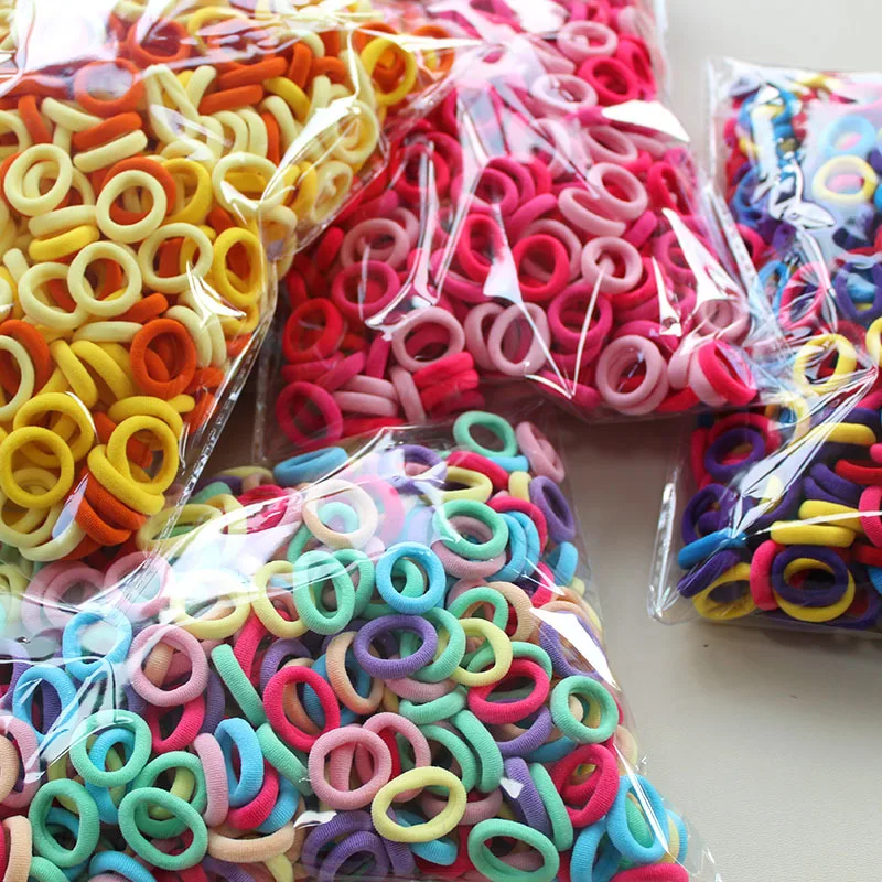 100/300/500Pcs Hair Bands for  - Travel Accessories For Girls ulasan dan harga